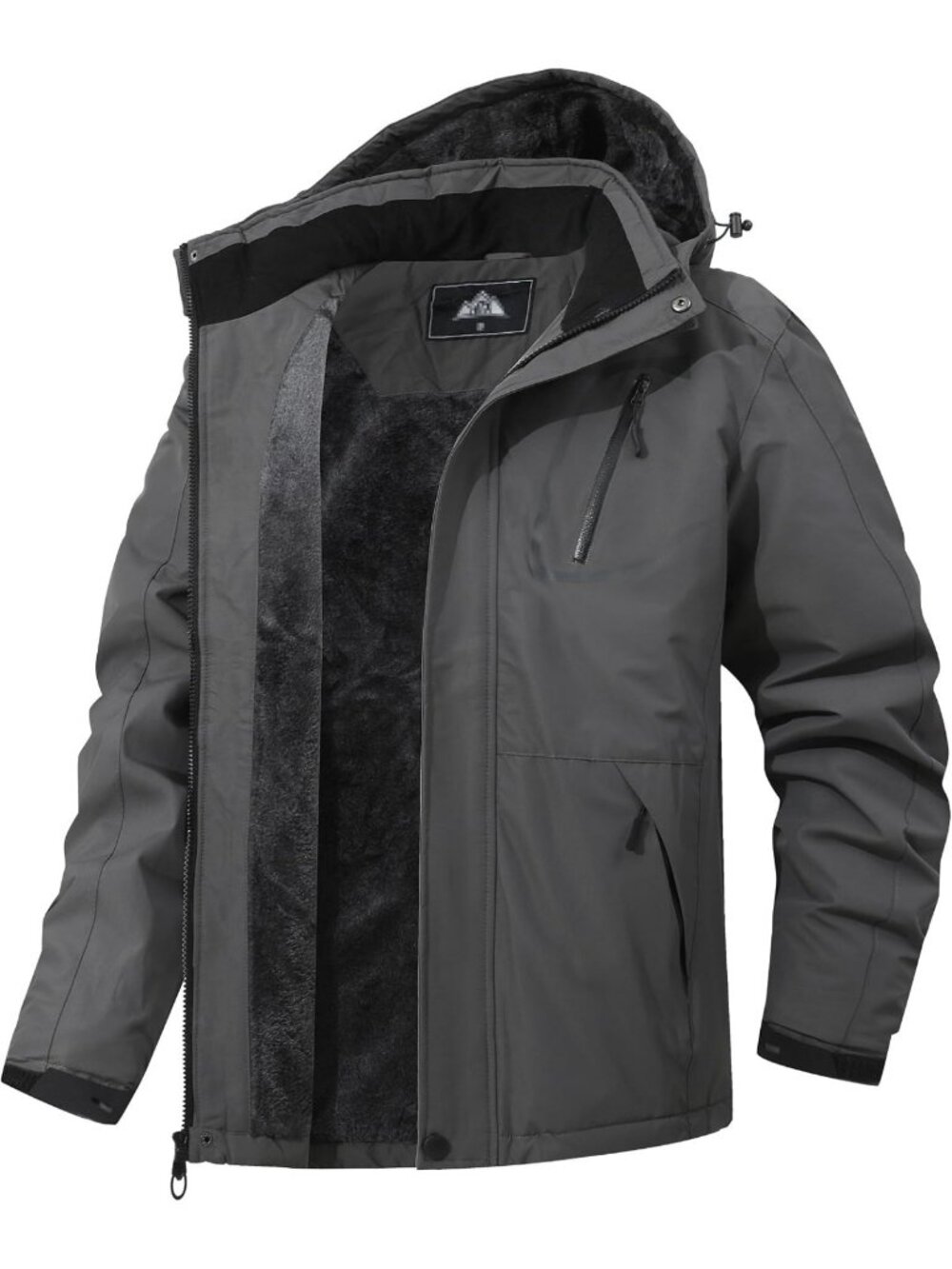 Men's Insulated Mountain Winter Jacket, Waterproof, Warm & Stylish Outerwear